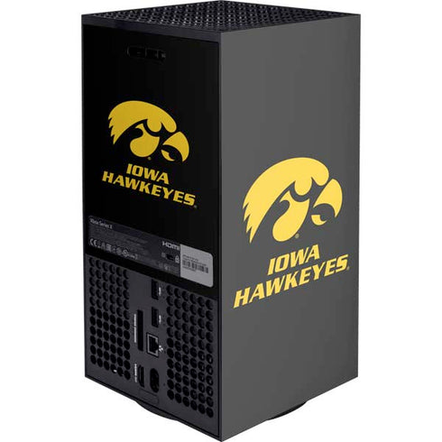 University of Iowa Hawkeyes XBox Series X Digital Edition Console Skin